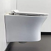 Унитаз подвесной Comforty 109, безободковый, сиденье тонкое, микролифт купить в СОМ