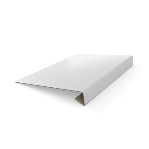 Накладка на подоконник ПВХ, белая, 0,4х3м купить в СОМ