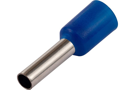 Наконечник-гильза Е2508 с изол.флан. 2,5мм купить в СОМ