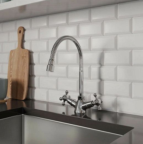 Смеситель для мойки Milardo Duplex DUPSB0FM05, гибкий излив купить в СОМ