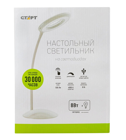 Светильник СТАРТ  CT202 белый купить в СОМ