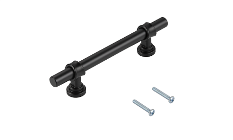 Ручка меб. 3902-128-MB 128мм, MATT BLACK купить в СОМ