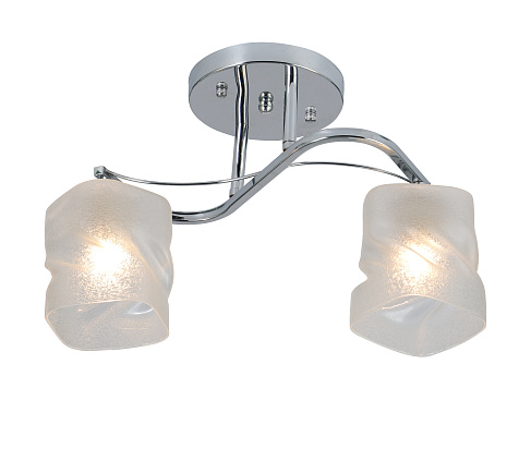 Светильник потолочный Linvel LV 9442/2 Деби Хром Е27 60W купить в СОМ