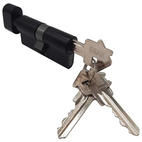 Механизм цилиндровый BUSSARE CYL 3-60 TR BLACK купить в СОМ