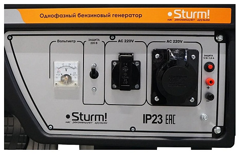 Генератор бензиновый STURM PG8765N, 5600Вт купить в СОМ