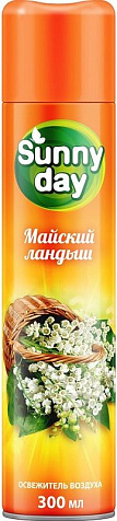 Освежитель воздуха Sunny Day Майский ландыш 300мл купить в СОМ