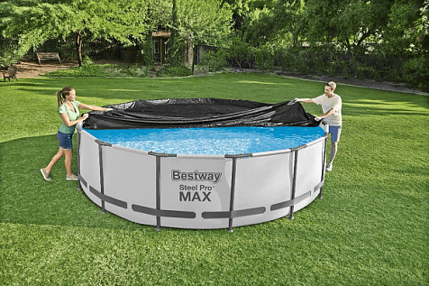 Чехол для круглых каркасных бассейнов 457см Bestway 58038 купить в СОМ
