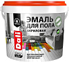 Эмаль акриловая Dali, для пола, красное дерево, 0.9 кг купить в СОМ