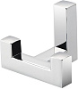 Крючок двухрожковый мебельный Edson 5403-N00-CHR CHROME купить в СОМ