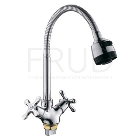 Смеситель для мойки Frud 43601R, двухвентильный купить в СОМ