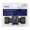 Ручка защелка PUNTO DK772/BL BL-ET (кл./фик.) черный купить в СОМ