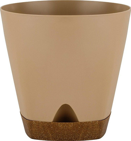 Горшок Ingreen Wood молочный шоколад/бук 8,0л купить в СОМ