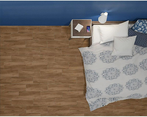 Керамогранит Global Tile Фергана  Коричневый, 197х600х9.5 мм, 9 шт. = 1.06 кв. м GT206024904MСR купить в СОМ