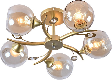 Люстра 10583/5 GOLD+CR, E27 60W купить в СОМ