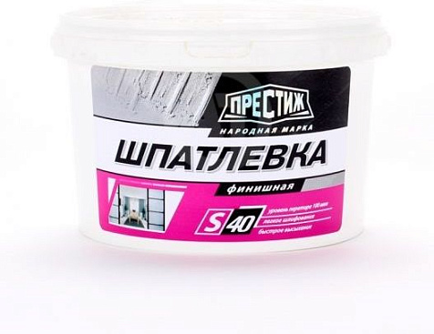 Шпатлевка финишная акриловая Престиж, 5 кг купить в СОМ
