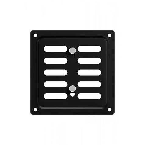 Решетка 1515MER 150x150 Black регулируемая купить в СОМ