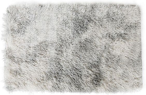 Коврик для ванной Aquadomer Fluffy, 50 х80 см, серый купить в СОМ