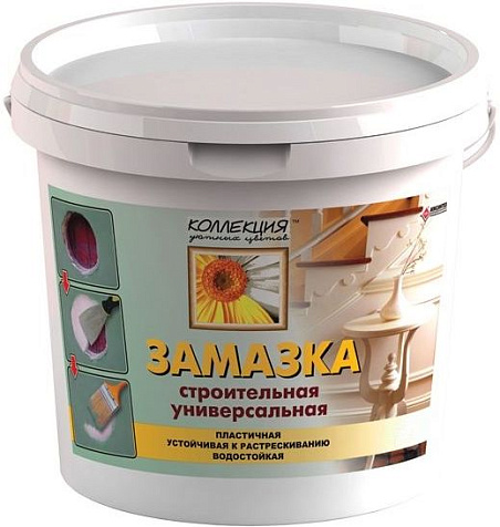 Шпаклевка-замазка ИЖ КОЛЛЕКЦИЯ, универсальная, 1.4 кг купить в СОМ