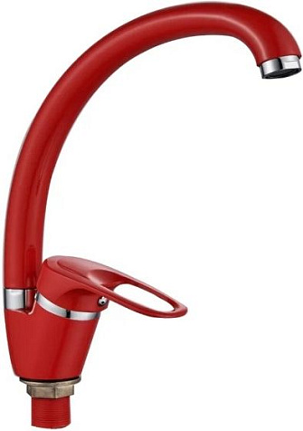 Смеситель для мойки Gota Rocio Granda G282456, красный купить в СОМ
