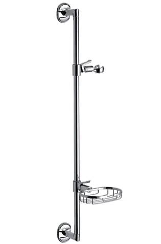 Стойка душевая Frap F8005, металлическая, мыльница купить в СОМ