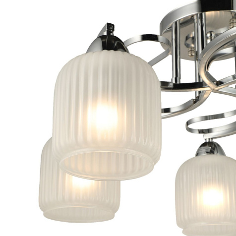 Люстра ЭкономСвет 20133/5CR WT  60 W, E27 до 12 м². купить в СОМ