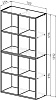 Стеллаж 8 секций 1392х700х294 Белый купить в СОМ