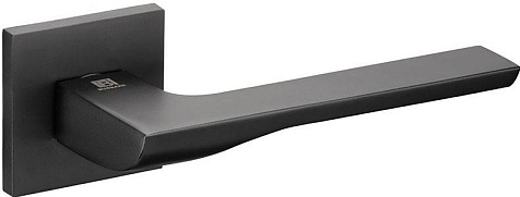 Ручка дверная на квадр. REMO A-14-40 BLACK Чёрный купить в СОМ