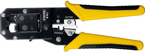 Кримпер универсальный STAYER Professional S-RJ, 203 мм купить в СОМ