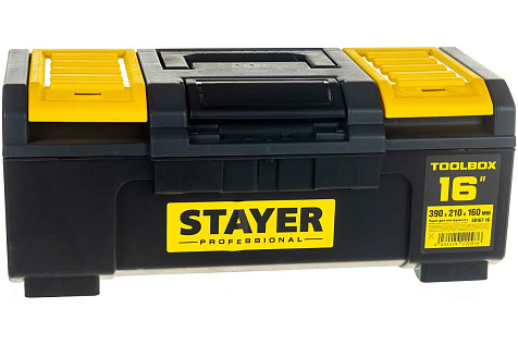 Ящик для инструмента STAYER Toolbox-16, 390х210х160мм купить в СОМ