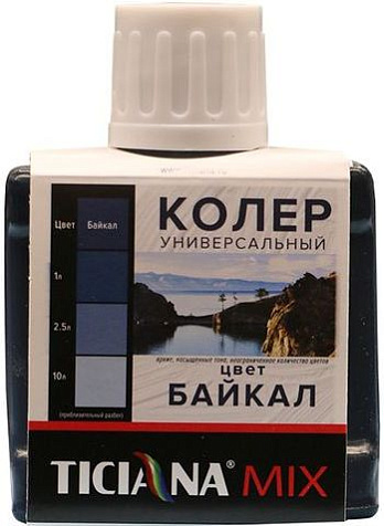 Колер Ticiana Mix, универсальный, байкал, 80 мл купить в СОМ